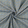 Baumwoll-Seersucker - vintage Kirschen blau