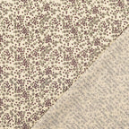 Baumwoll-Seersucker - vintage Streublüten purple