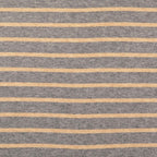 Strick Jacquard Streifen - grau