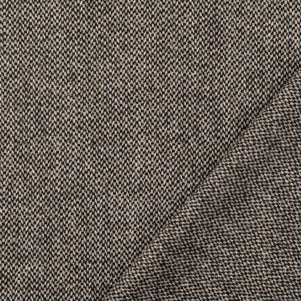 Manteltweed - schwarzgrau
