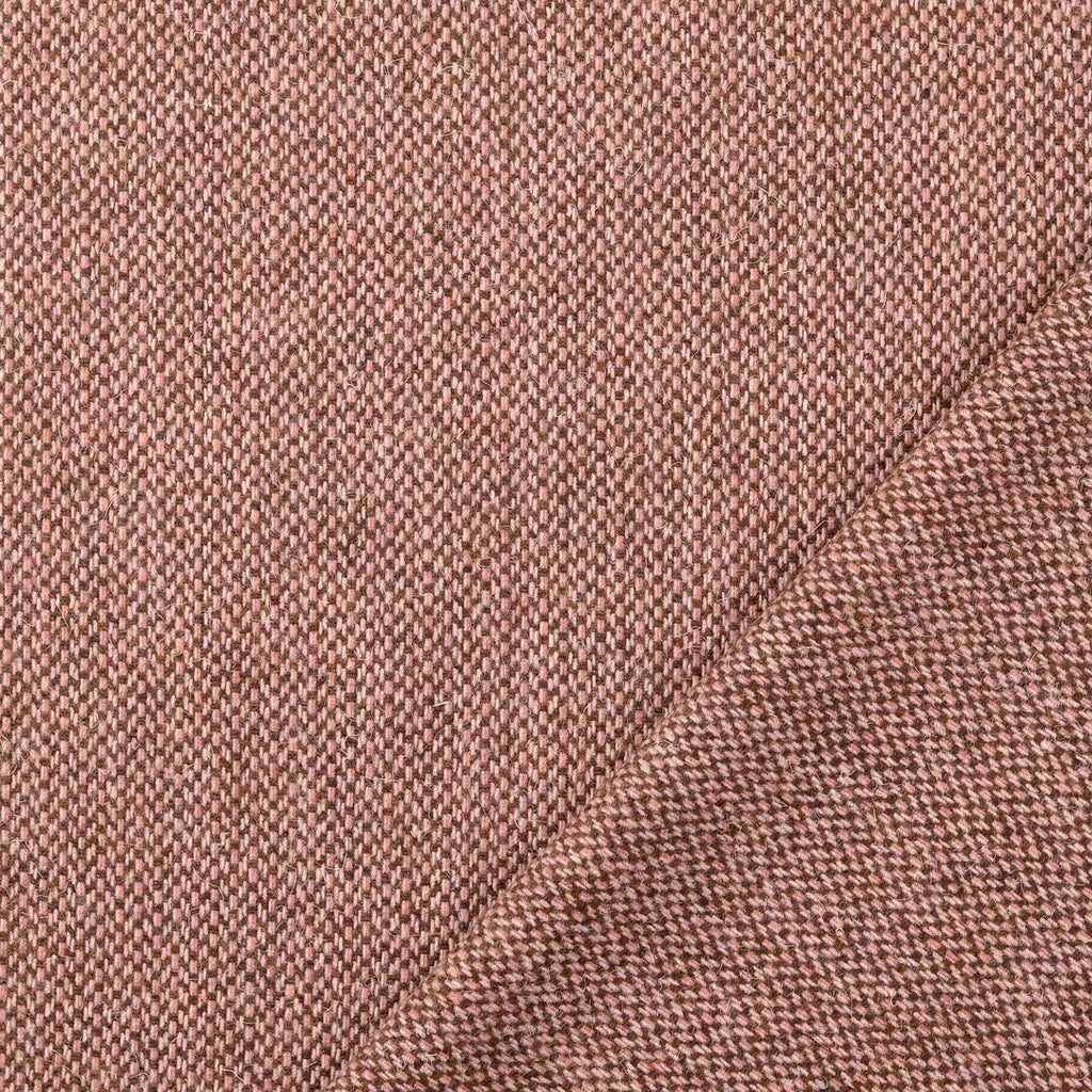 Manteltweed - rosabraun - Reststück 1,8m