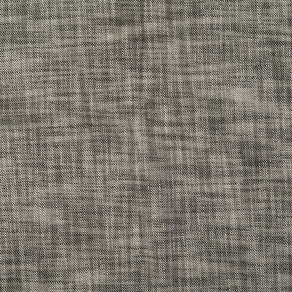 Baumwoll Popeline "Tweed" - schwarz
