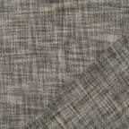 Baumwoll Popeline "Tweed" - schwarz