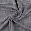 Baumwoll Popeline "Tweed" - navy