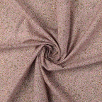 Baumwoll Voile "Blümchen" - altrosa
