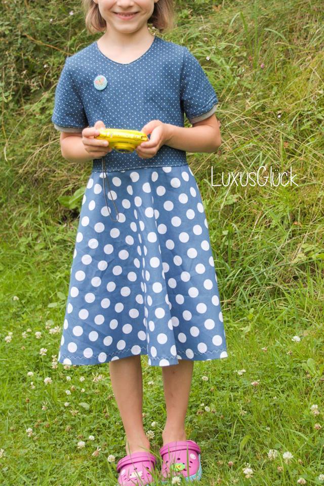 Designbeispiel: lillesol basics No59 Kleid Belleza