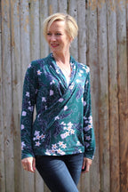 Designbeispiel: lillesol women No.41 Wickelshirt