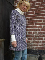 Designbeispiel: lillesol women No.32 Shirt mit Kuschelkragen