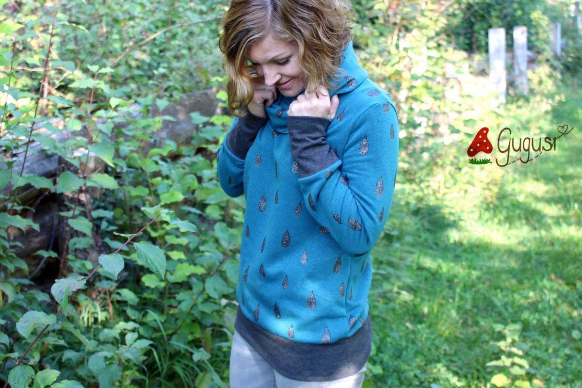 Designbeispiel: lillesol women No.32 Shirt mit Kuschelkragen