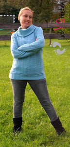 Designbeispiel: lillesol women No.32 Shirt mit Kuschelkragen