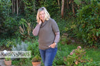 Designbeispiel: lillesol women No.32 Shirt mit Kuschelkragen
