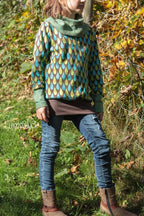 Designbeispiel: lillesol basics No.58 Shirt mit Kuschelkragen
