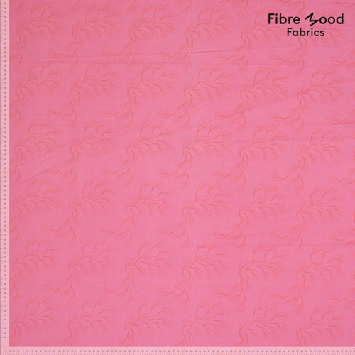 Baumwoll Popeline "Korallen" - rosa Fibre Mood *Videovorstellung*