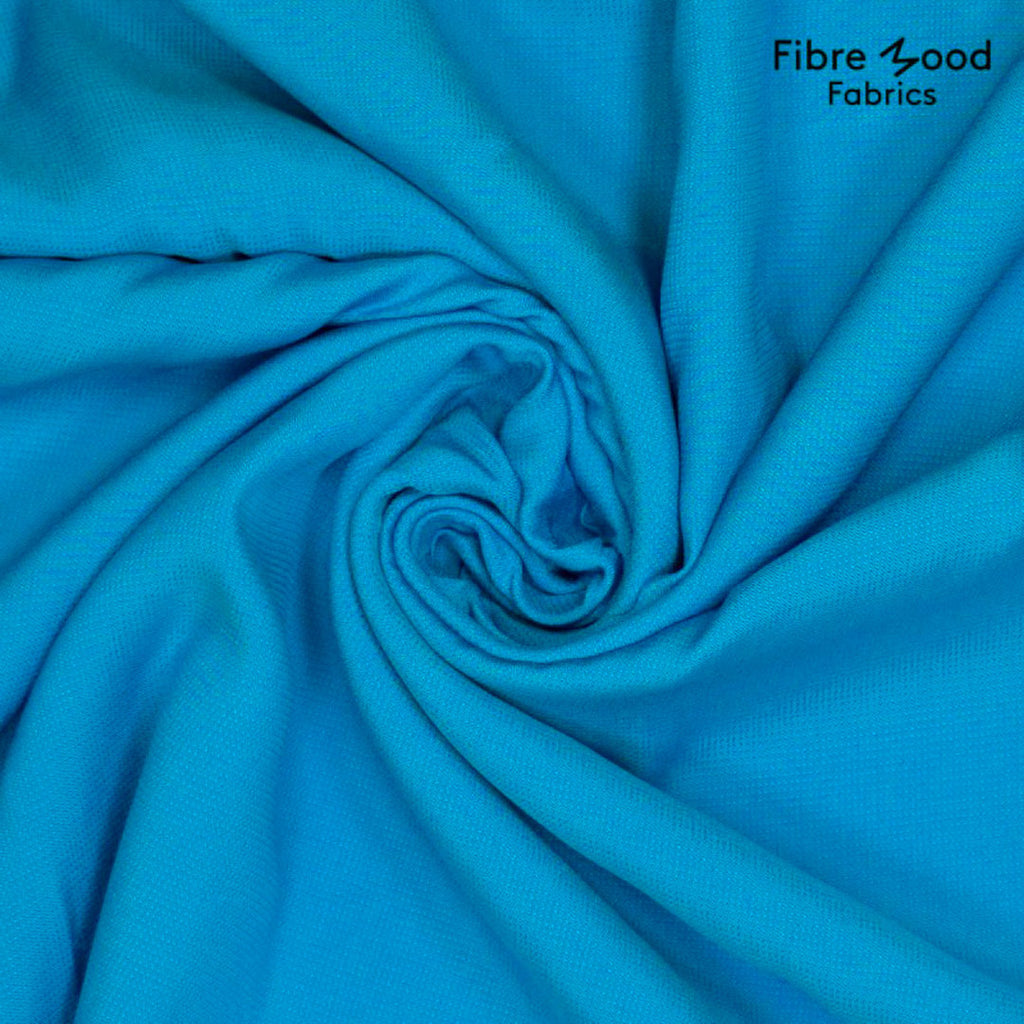 Viskose mit Struktur - türkis Fibre Mood *Videovorstellung*