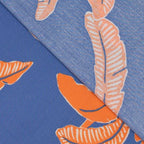 Viskose tropical - blau/orange *Videovorstellung*