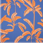 Viskose tropical - blau/orange *Videovorstellung*