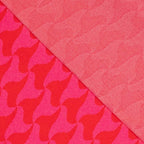 Jacquard Jersey "recycled" - pink/rot *Videovorstellung*