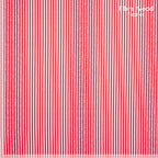 Baumwoll Popeline "Words" - rot/weiß Fibre Mood *Videovorstellung*