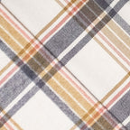 Mantelstoff "brushed checks" - ecru/grau *Videovorstellung*
