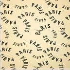 Kuschelsweat "Paris" - sand/schwarz *Videovorstellung"
