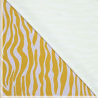 Sportstoff "Zebra" - senf/flieder