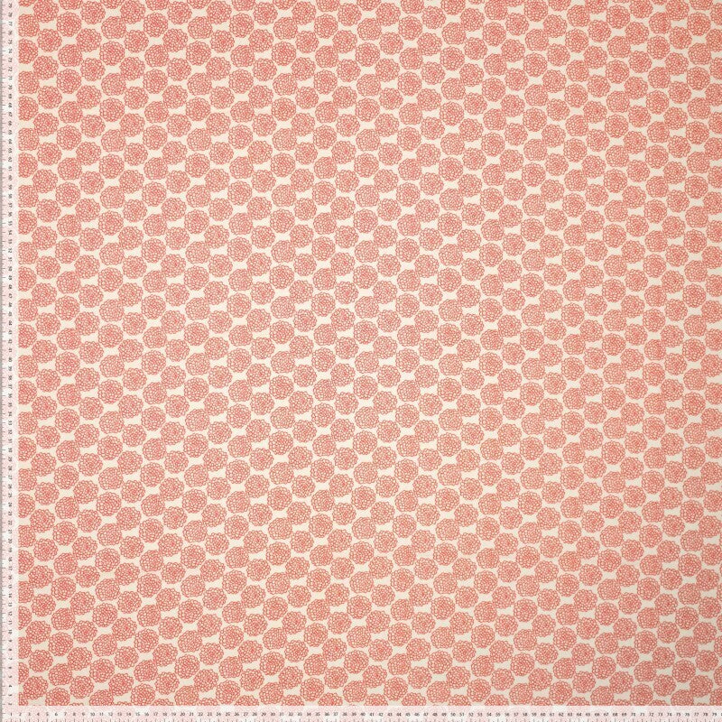 Viskose Blütenball - rot