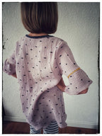 Ebook / Schnittmuster lillesol basics No.61 Volant-Bluse * mit Video-Nähanleitung *