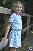 Designbeispiel: lillesol basics No.62 Jerseykleid & Shirt