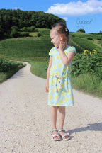 Designbeispiel: lillesol basics No.62 Jerseykleid & Shirt