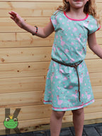 Designbeispiel: lillesol basics No.62 Jerseykleid & Shirt