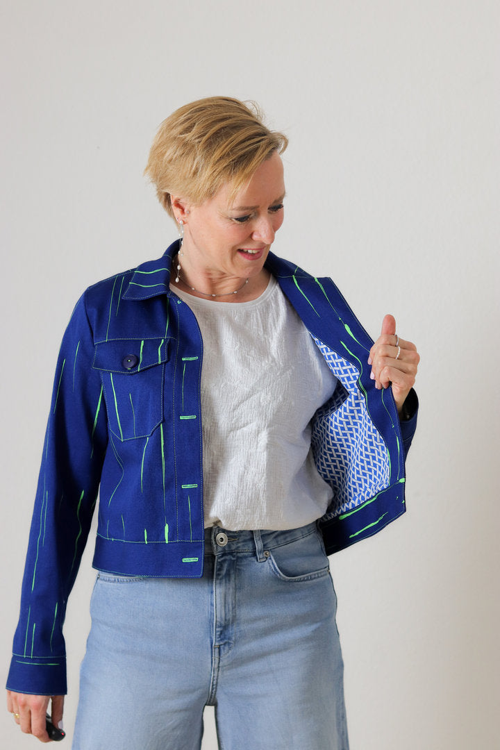Ebook / Schnittmuster lillesol women No.88 Jacke "Rica" mit Video-Nähanleitung*