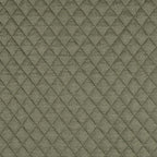 Jacquard Steppstoff Rauten dehnbar - oliv *Videovorstellung*