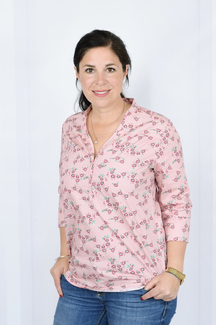 Papierschnittmuster lillesol women No.6 Blusenshirt Webware *mit Video-Nähanleitung*✂✂✂