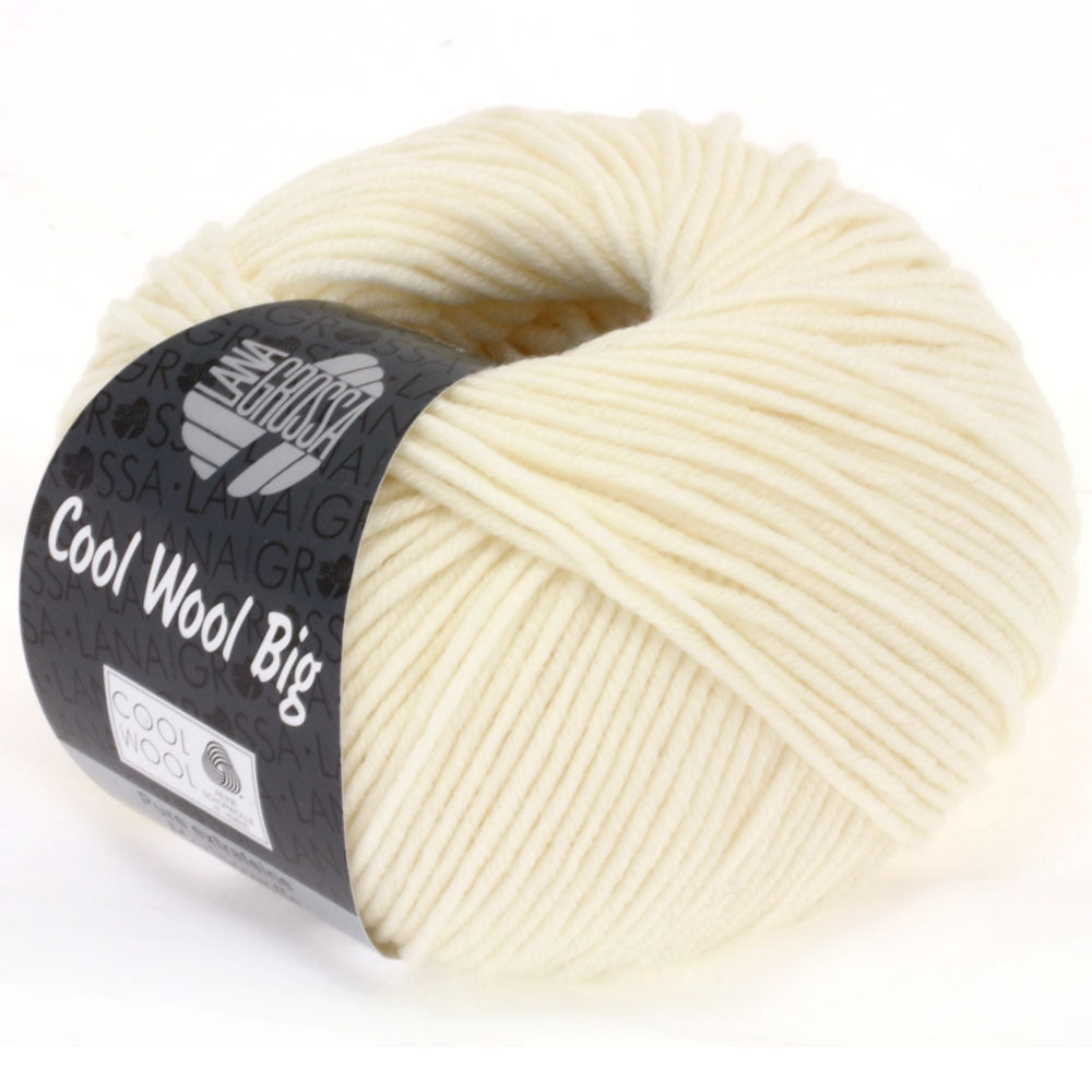 Cool Wool Big – Lana Grossa – rohweiß / 601