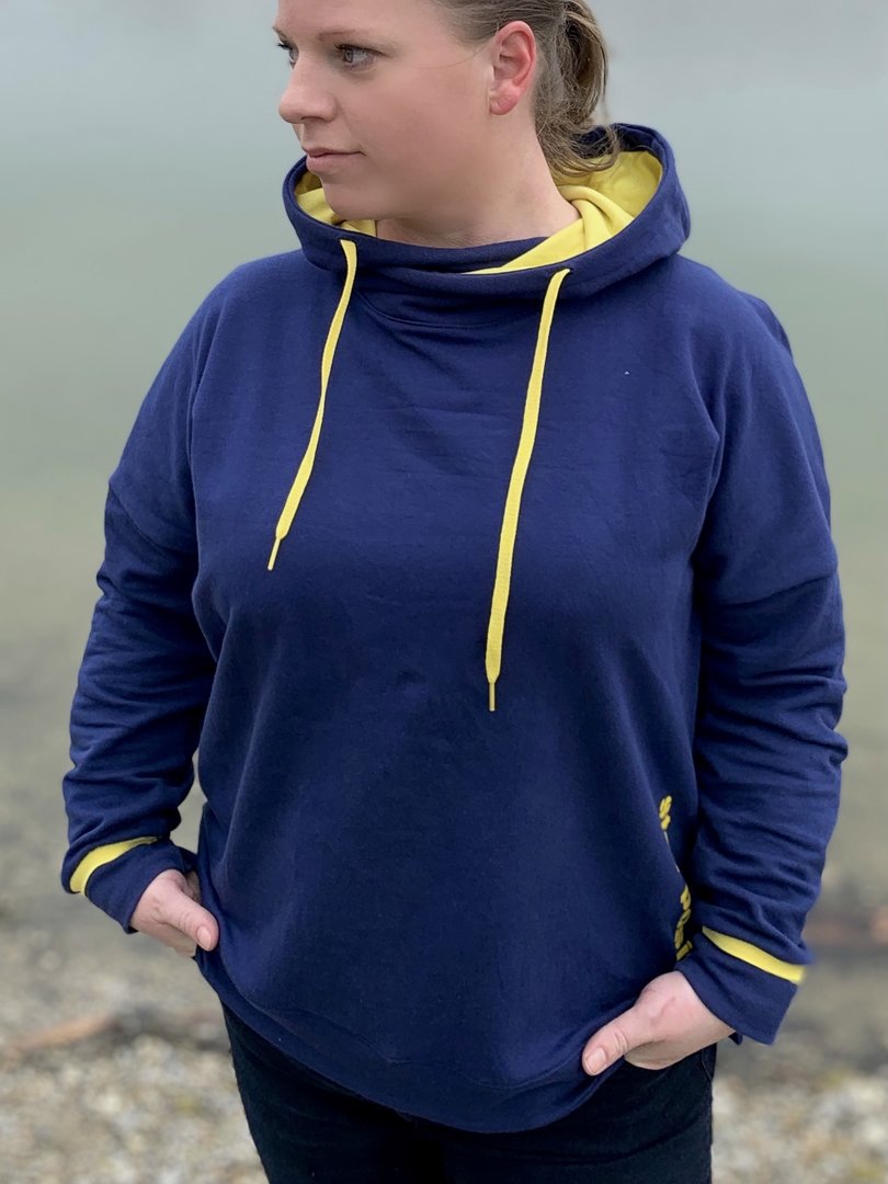 Ebook / Schnittmuster lillesol women No.61 Casual Sweater *mit Video Nähanleitung*