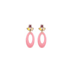 Ohrringe Hänger - Pop of Color pink