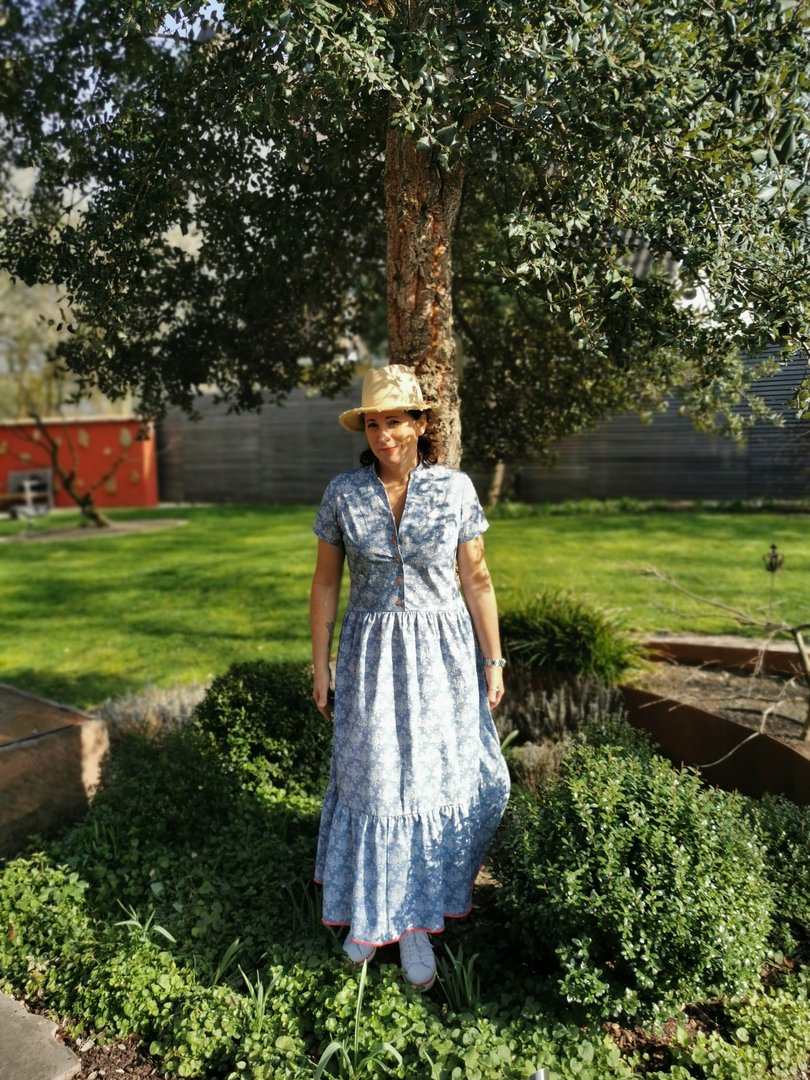 Ebook / Schnittmuster lillesol women No.54 Kleid & Bluse Sombra *mit Video Nähanleitung*