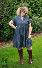 Ebook / Schnittmuster lillesol women No.64 Biesen-Kleid "Laurelia" *mit Video Nähanleitung