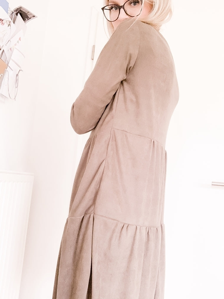 Designbeispiel: lillesol women No.50 Stufenkleid (Jersey)