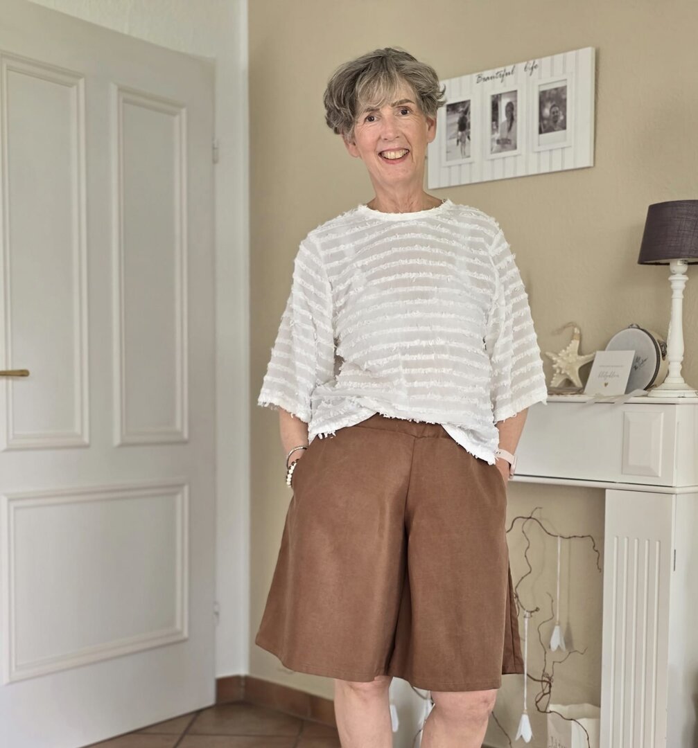 Ebook / Schnittmuster lillesol women No.104 Shorts & Culotte "Valencia" *mit Video-Nähanleitung*