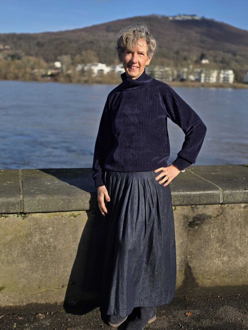 Ebook / Schnittmuster lillesol women No.101 Raglansweater "Raisa" *mit Video-Nähanleitung*