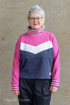 Ebook / Schnittmuster lillesol women No.101 Raglansweater "Raisa" *mit Video-Nähanleitung*