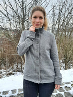 Ebook / Schnittmuster lillesol women No.68 Cardigan "Viga" *mit Video Nähanleitung*