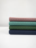 Rauten-Stepp Sweat "Anni" Swafing - oliv uni
