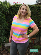 Designbeispiel: lillesol women No.56 Basic T-Shirt