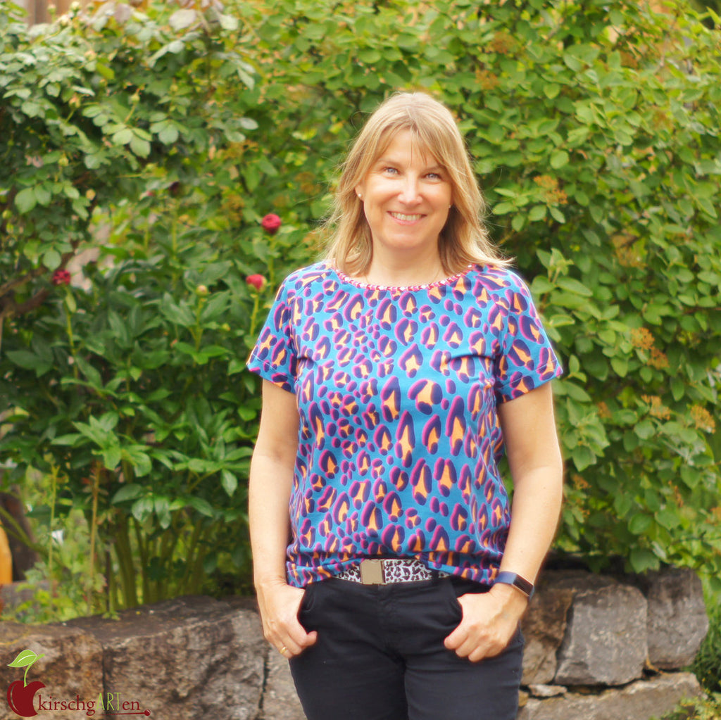 Designbeispiel: lillesol women No.65 Raglanshirt "Combina"