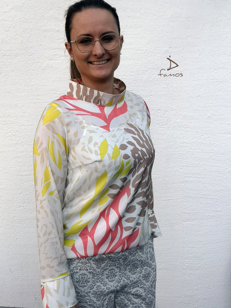 Designbeispiel: lillesol women No.51 Olivia-Bluse