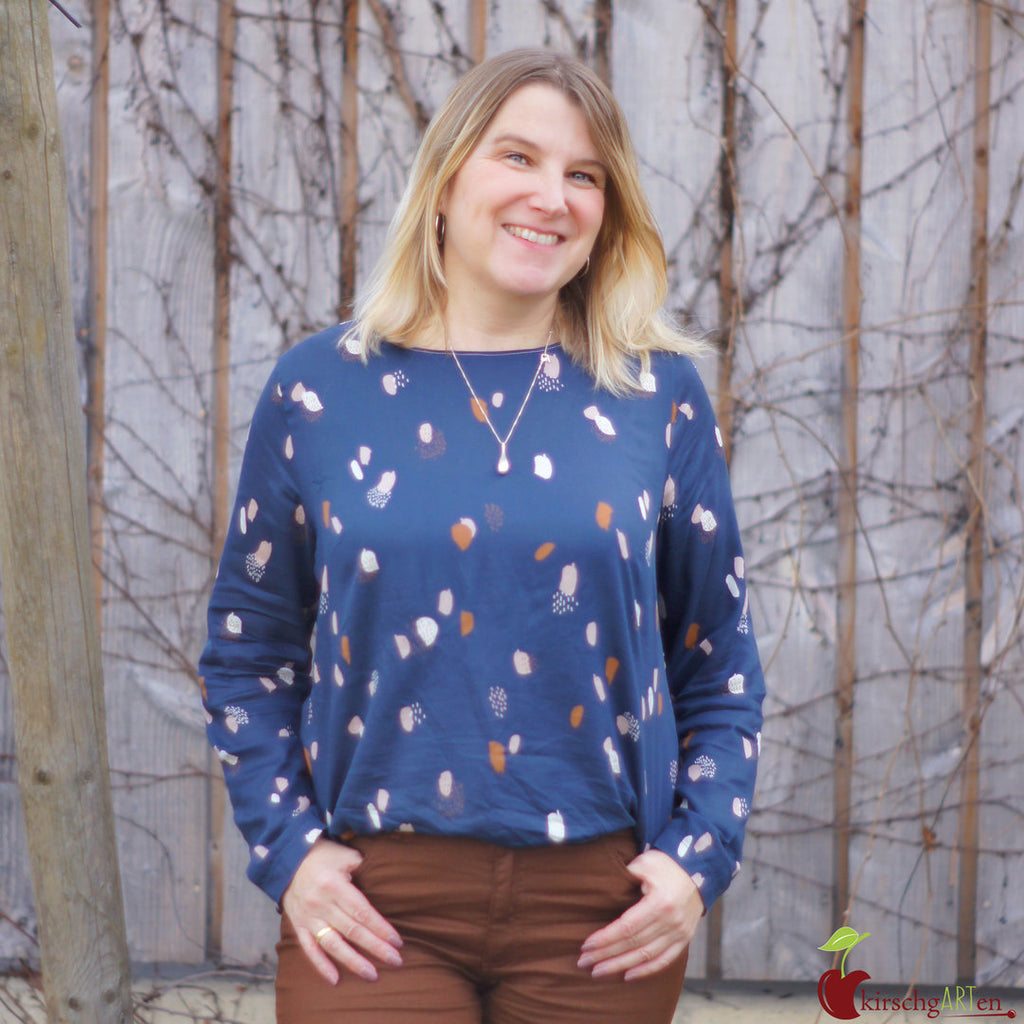 Designbeispiel: lillesol women No.51 Olivia-Bluse