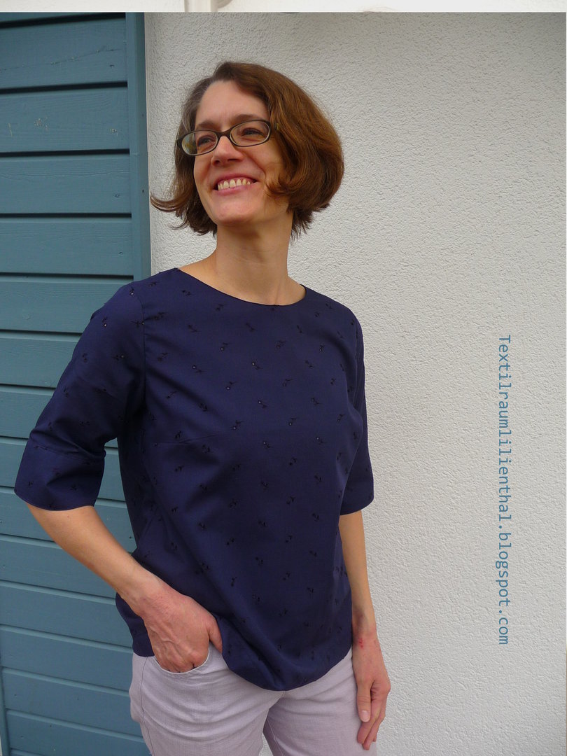 Designbeispiel: lillesol women No.51 Olivia-Bluse