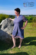Ebook / Schnittmuster lillesol women No.55 Kleid & Shirt Candela *mit Video Nähanleitung*